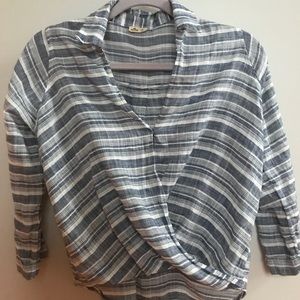 Striped summer blouse